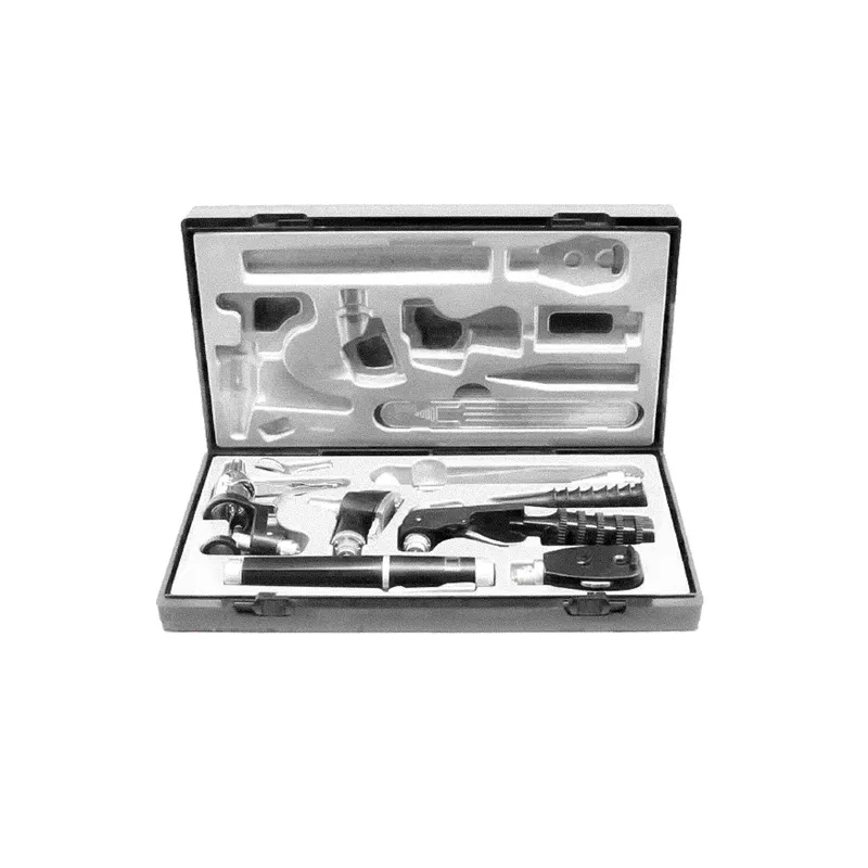 HSP-OTP10L-KEY Medical LED ENT Examination and Diagnostic Set with Carrying Case